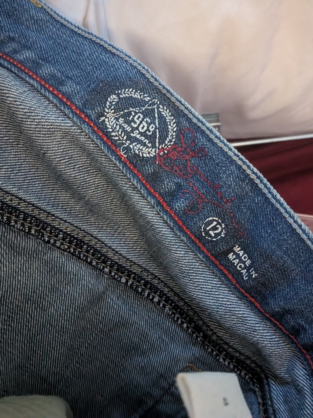 Women's Denim Dkirt- 1985 Logo Blue